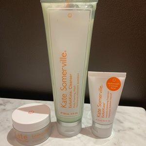 Kate Somerville Cleanser, Exfoliator, Moisturizer
